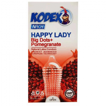 کاندوم خاردار Happy Lady کدکس 10 عددی